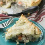 This classic chicken pot pie is exceedingly simple but totally from scratch. It is the perfect cool weather comfort food! | Recipe from Chattavore.com