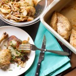 brined chicken & potatoes Lyonnaise // chattavore
