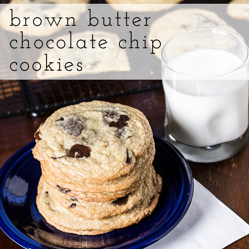 brown butter chocolate chip cookies | chattavore