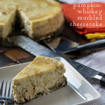 marbled pumpkin cheesecake with chattanooga whiskey | chattavore
