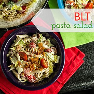 Chattavore.com | BLT pasta salad is a BLT sandwich in a bowl!