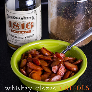 If you need a simple and delicious side dish, whiskey glazed carrots from @chattavore are a perfect-and inexpensive-choice!