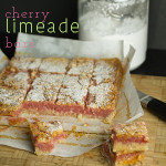 These cherry limeade bars are a delicious summer dessert! By Chattavore on Plating PIxels