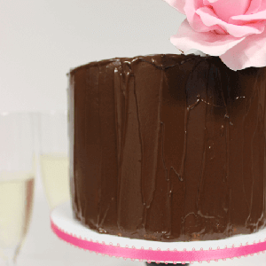 Vegan chocolate on chocolate cake by Loveletter Cake Shop on Chattavore | chattavore.com