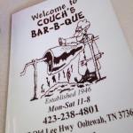 Couch's Bar-B-Que has been serving up smoked meats to Ooltewah, Tennessee since 1946 and recently made Southern Living's list of the top 50 BBQ spots in the South! | chattavore.com