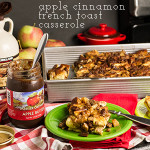 Apple cinnamon French toast casserole is an easy-to-prepare make ahead breakfast with lots of familiar "Fall" flavors! | chattavore.com
