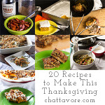 If you need a little Thanksgiving inspiration, check out this list of 20 fabulous Thanksgiving dishes! | chattavore.com
