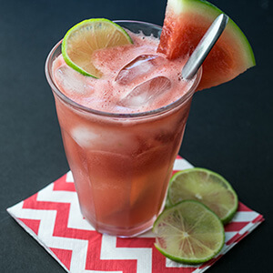 Watermelon is the ultimate summertime refreshment, and this watermelon soda with lime is the ultimate summer drink when the mercury climbs! | recipe from Chattavore.com