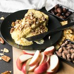 Baked brie with pecans and honey mustard is one of the easiest appetizers that you can make for entertaining, but it's still elegant and delicious. | recipe from Chattavore.com