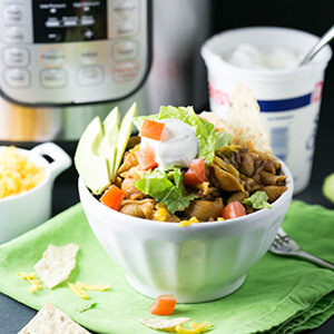 Instant Pot taco pasta is a simple sauté, dump, stir, lid, and top one-pot meal. There's minimal clean-up with maximum flavor and satisfaction! | recipe from Chattavore.com